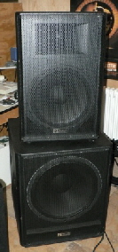 18 Subwoofer + 15 Mitteltner